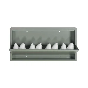 1 Klappen Schuhschrank In Graugrün – Brisco 15
