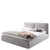 180×200 Stauraum Polsterbett In Hellem Grau – Vilantinos 8