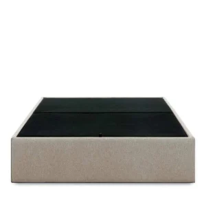 180×200 Stauraumbett In Beige Microfaser – Mazira 12