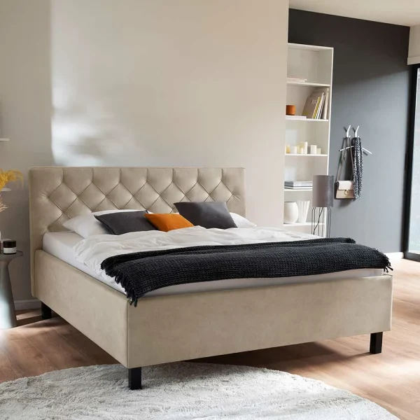 2 Personen Polsterbett Mit 120 Cm Kopfteil – Piton 3