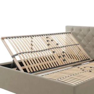 2 Personen Polsterbett Mit 120 Cm Kopfteil – Piton 18
