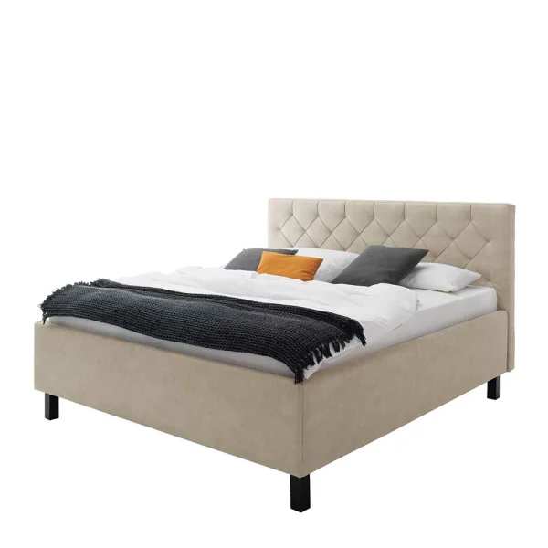 2 Personen Polsterbett Mit 120 Cm Kopfteil – Piton 1