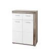 77x107x38 Vertiko Schuhschrank Zweifarbig – Ostrimo 14