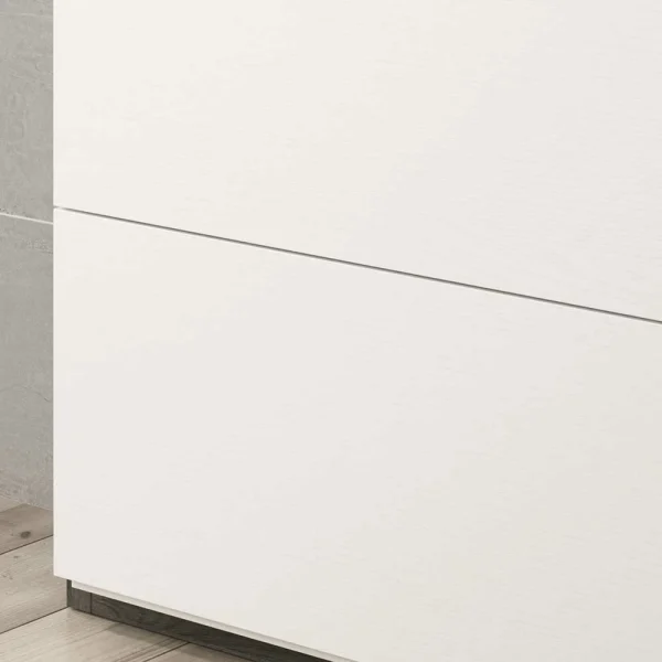 80x120x27 Schuhschrank In Weiß & Schwarzgrau – Burano 7