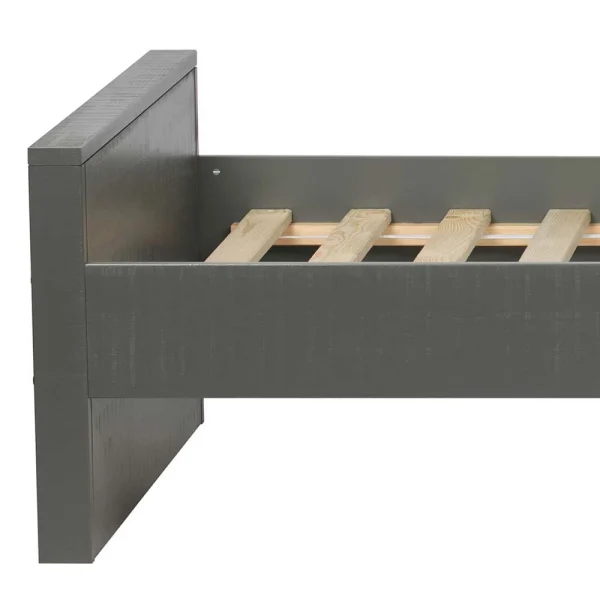 90×200 Holzbett In Grau Aus Kiefer – Firgetta 6