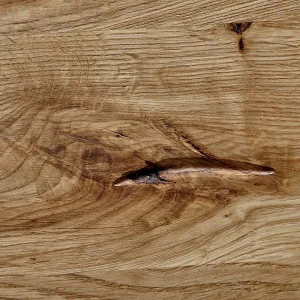 Balken Holzbett Aus Wildeiche Geölt – Satton I 18