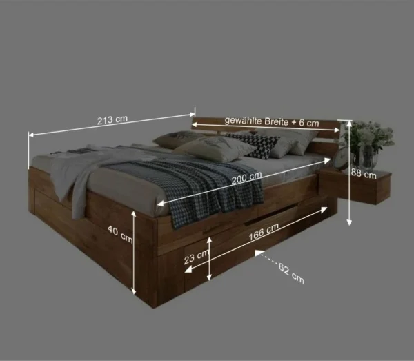 Bett Cranos Mit Bettkasten 6