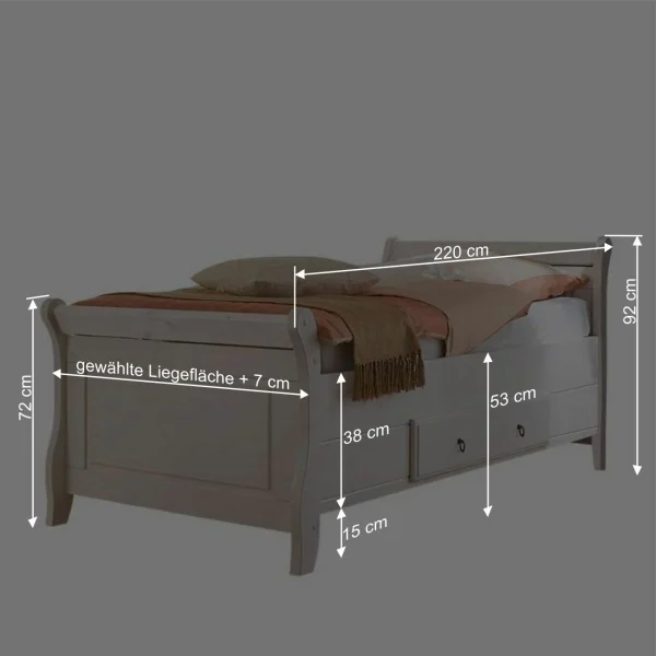 Bett Kazanova Mit Komforthöhe 6
