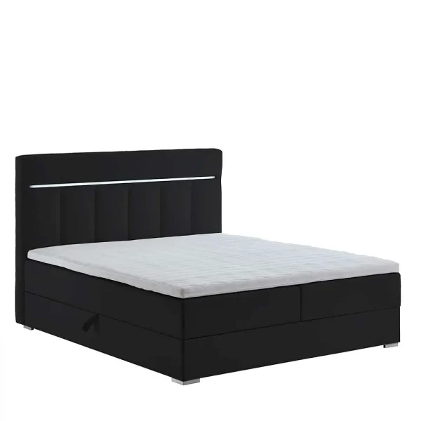 Bettkasten Boxspringbett Mit LED Im Kopfteil – Cyrellia 1