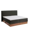 Boxbett Mit Stauraum In Anthrazit & Walnuss – Pitta 19