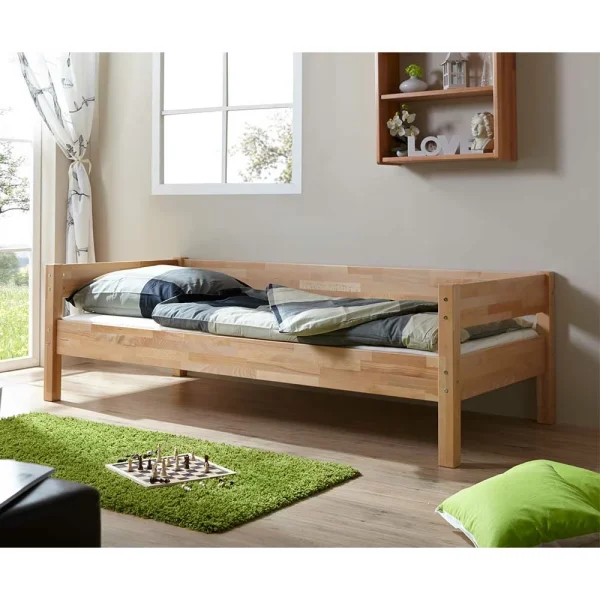 Buche Holzbett Mit Stauraum Schubkasten – Welinda 3