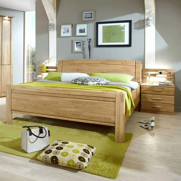 Funktionsbett In Komforthöhe Navumel Und Nachttische (dreiteilig) 5