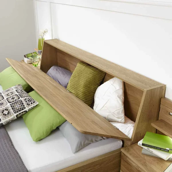 Funktionsbett In Komforthöhe Navumel Und Nachttische (dreiteilig) 7