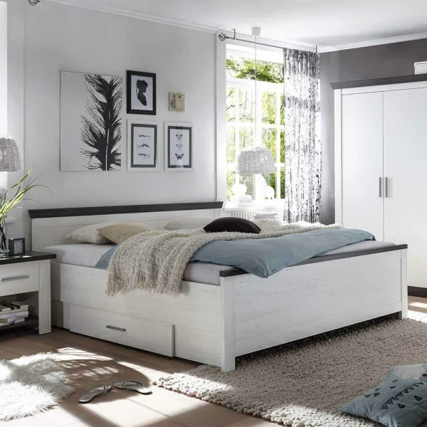 Günstiges Bett Yneseca Im Landhausstil 1