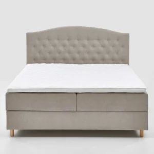 H3 Komplettbett Mit Bettkasten In Hellbraun – Furcia 14