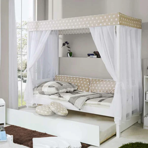 Himmelbett Masina Mit Zusätzlichem Bett 7