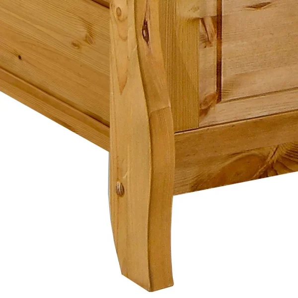 Holzbett Corabia Mit Nachtkommoden (dreiteilig) 7