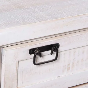 Industrial Schuhschrank In Weiß & Schwarz – Crenada 16