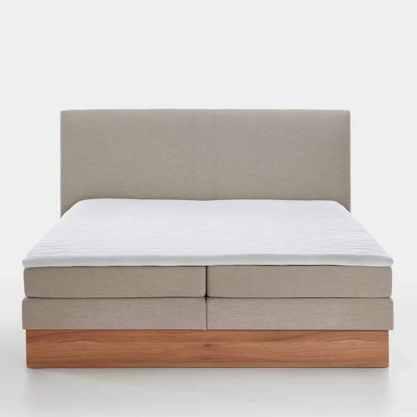 Komplettbett Mit Bettkasten In Creme – Flippo 5