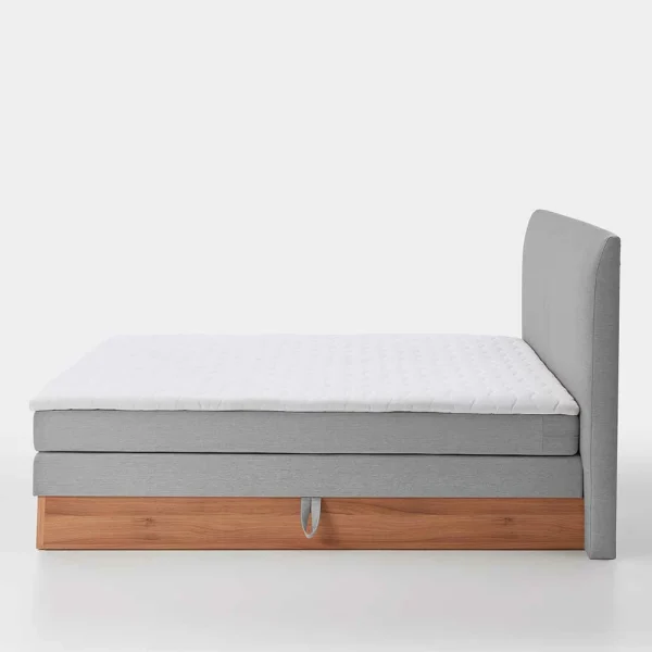 Komplettes Stauraumbett In Grau & Walnuss – Lenns 5
