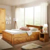 Landhaus Holzbett & Nachttische – Imressa (dreiteilig) 20