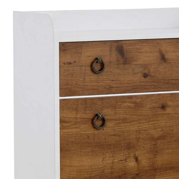 Landhaus Schuhschrank Mit Schublade & 2 Klappen – Triboot 5