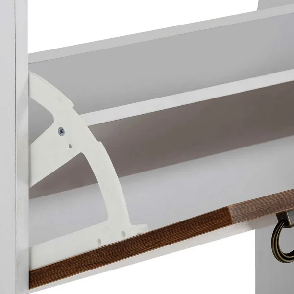 Landhaus Schuhschrank Mit Schublade & 2 Klappen – Triboot 7
