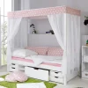 Mädchen Himmelbett Emyta Aus Kiefer Massivholz 19