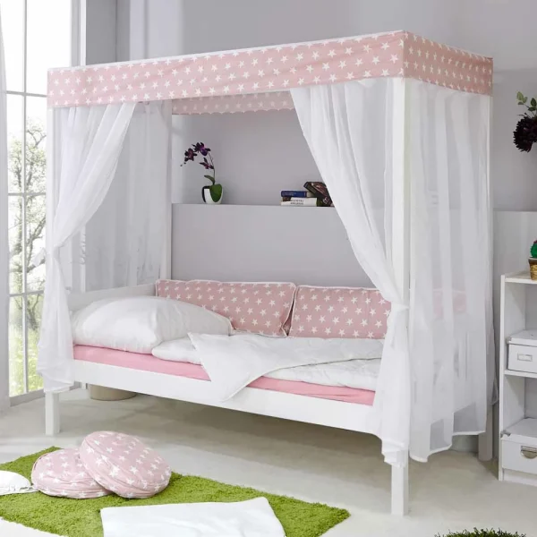 Mädchen Himmelbett Emyta Aus Kiefer Massivholz 7