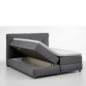 Modernes Stauraum-Boxspringbett In Anthrazit – Zavagossa 16