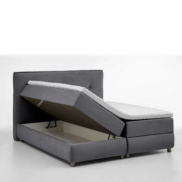 Modernes Stauraum-Boxspringbett In Anthrazit – Zavagossa 6