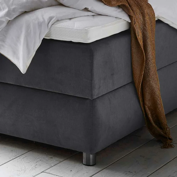 Modernes Stauraum-Boxspringbett In Anthrazit – Zavagossa 7