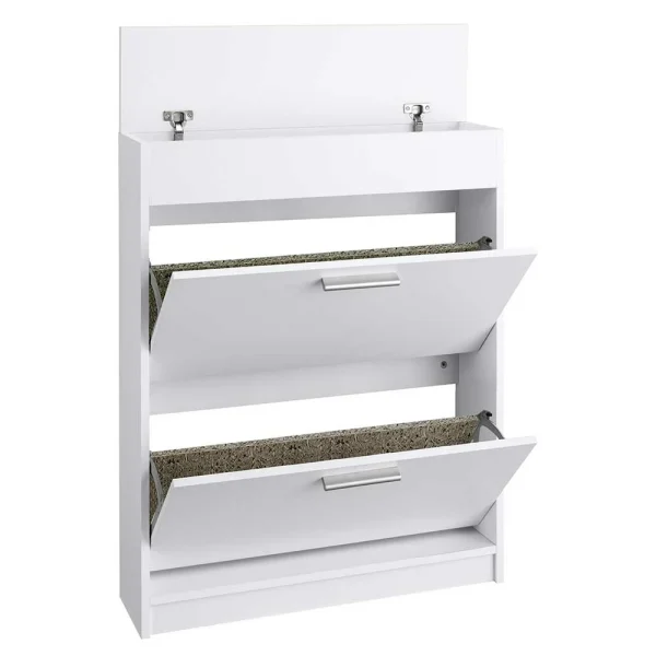 Schrank Für Schuhe In Weiß Modern – Casimir 4