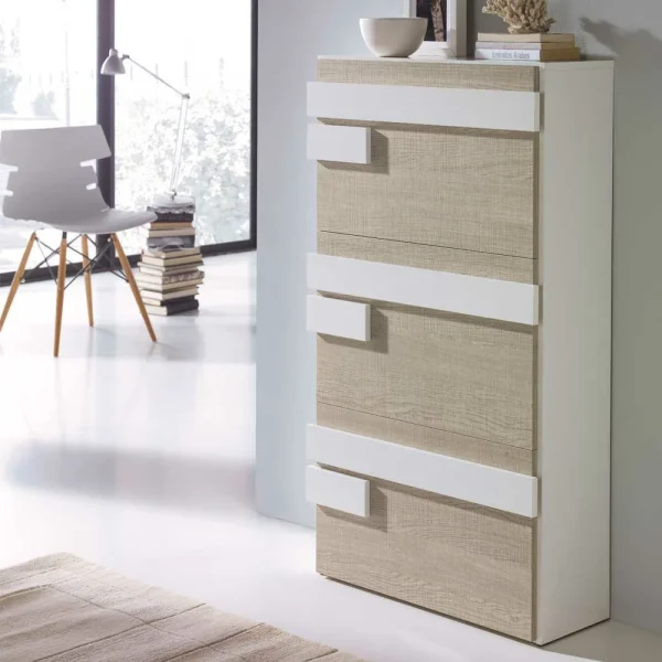 Schuhschrank Brusceda Mit Drei Klappen 1