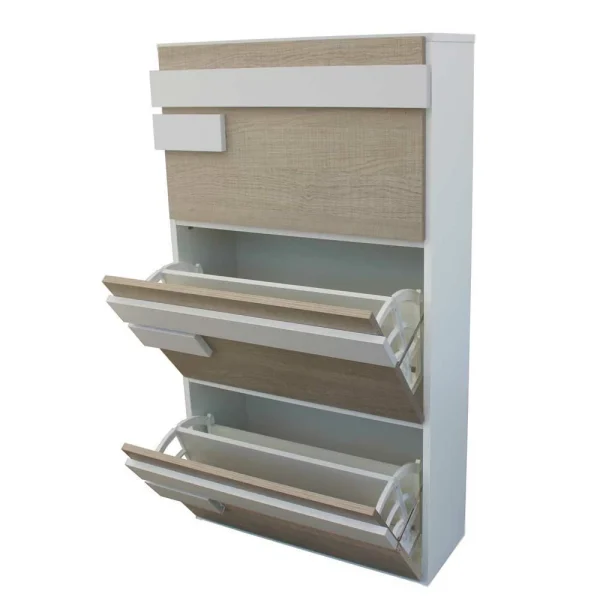 Schuhschrank Brusceda Mit Drei Klappen 3