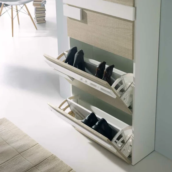 Schuhschrank Brusceda Mit Drei Klappen 4