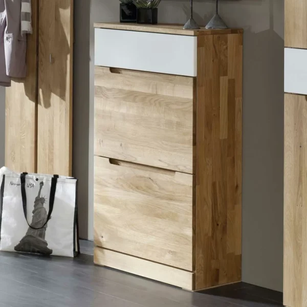 Schuhschrank Natrius Aus Wildeiche Massiv 3