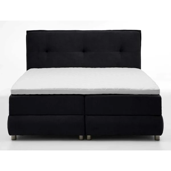 Schwarzes Boxspringbett Mit Bettkasten – Luya 5