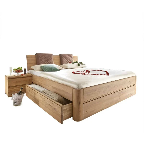 Set Schubkastenbett & Nachttische – Aivan (dreiteilig) 1