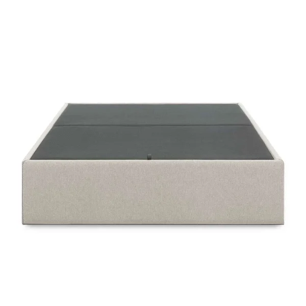 Skandi Bettkasten Bettgestell In Beige – Bellatrix 1