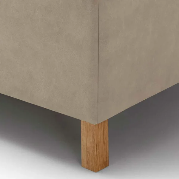 Stauraum Stoffbett In Beige & Eiche – Matrix 5