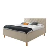Stauraum Stoffbett In Beige & Eiche – Matrix 22