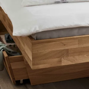 Stauraumbett Aus Wildeiche Massivholz – Esvilda 8
