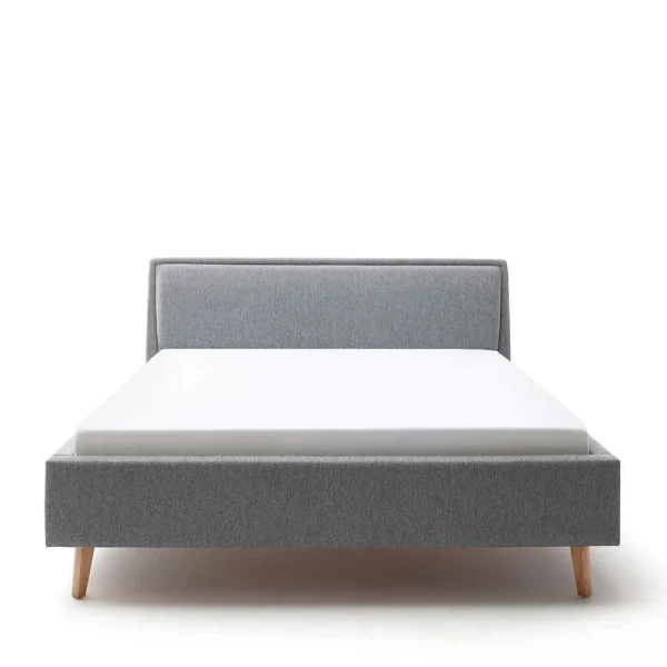 Stoffbett Im Skandinavischen Stil In Grau – Cepter 6