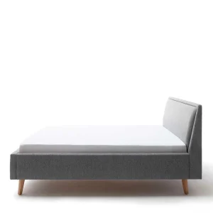 Stoffbett Im Skandinavischen Stil In Grau – Cepter 18