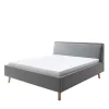 Stoffbett Im Skandinavischen Stil In Grau – Cepter 20