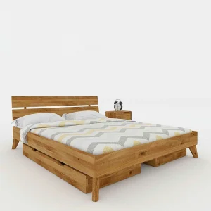 Übergroßes Holzbett Mit Bettkästen – Eavy II 10