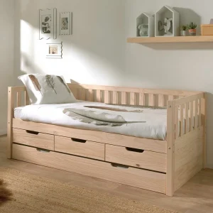 White Wash Kojenbett Mit Schubladen – Corpus 10